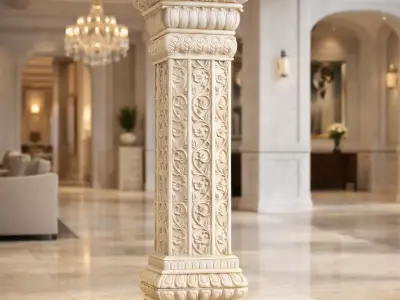 Floristha Corinthian Stone Support 3D print model