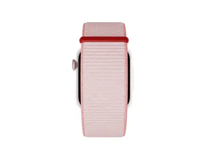  Apple Watch Series 9 Sport Loop Light Pink Low-poly 3D model