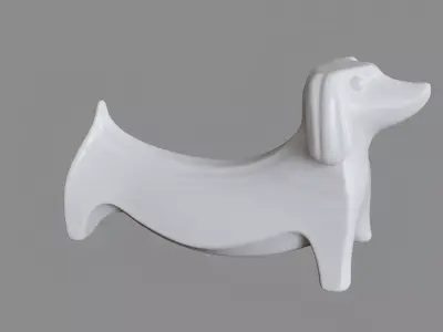 dog decoration figurine  3D model