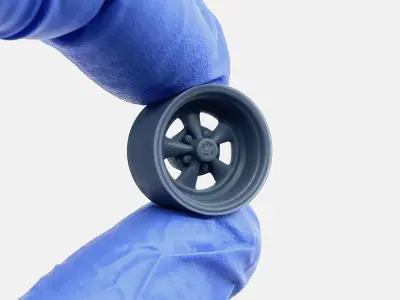 15x10 Cragar SS Wheel and Brake 3D print model