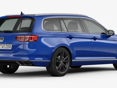 Volkswagen Passat Variant 2020 3D model