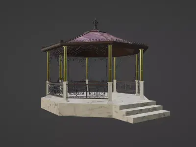Stylized Arbor 3D model