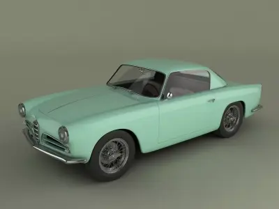 Alfa Romeo 1900 CSS 3D model