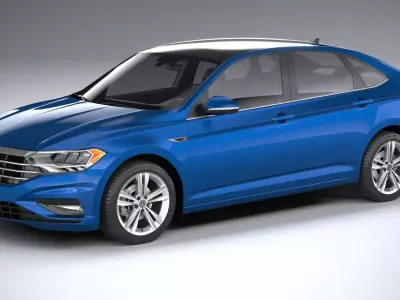 Volkswagen Jetta 2022 3D model