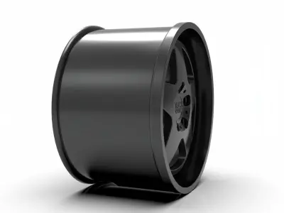 Gloss Black Black Rhino Crossover Wheel Series Crossover 3D print model