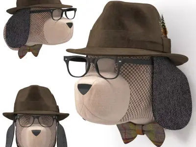 Soft Beagle - Calvin 3D model