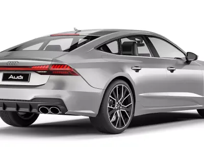 Audi S7 Sportback 2020 3D model