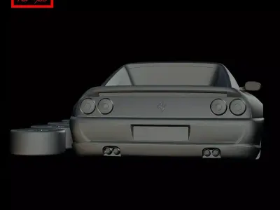 Ferrari F355 Berlinetta 1994 3D print model