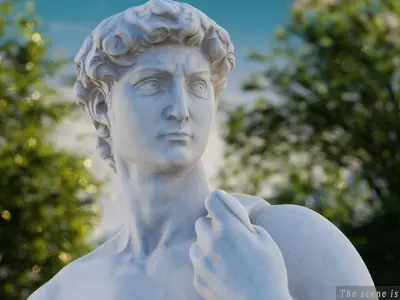 David by Michelangelo 3D model