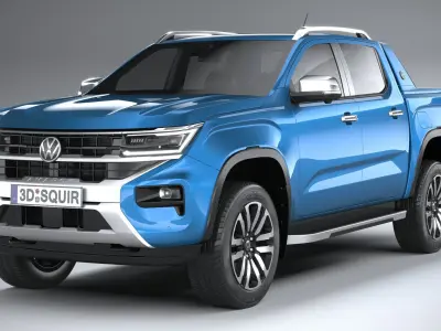 Volkswagen Amarok Aventura 2023 3D model