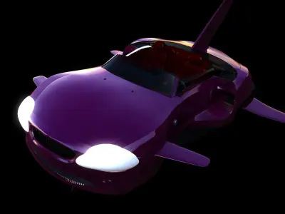 Space Car 3D model