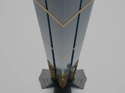 Oblisco Tower 3D model 3D model