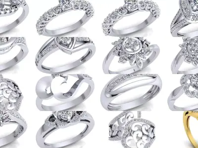 30 Vintage Luxury Collection And Render Detail 3D Model Pack