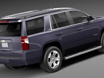Chevrolet Tahoe Z71 CG 2015 3D model