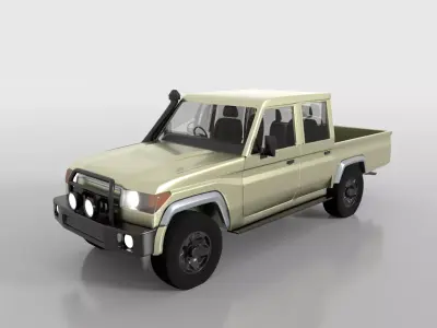 Toyota Land Cruiser 3D model