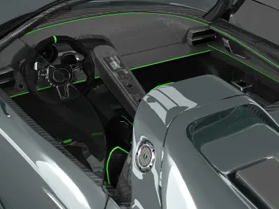 porsche 918 spyder 3D model