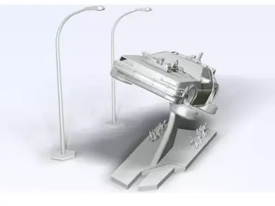 Back to the Future Delorean all Kits 3D print model