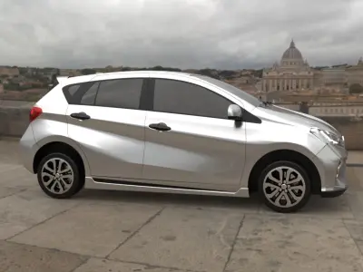 Perodua Myvi 2019 3D model