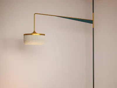 ABATJOUR FLOOR CEILING LAMP 3D model