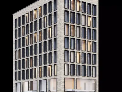 Modern building  3 3D model