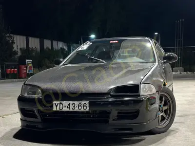 EG Civic Headlight Air Intake 3D print model