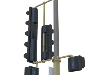 Traffic Lights 3D model