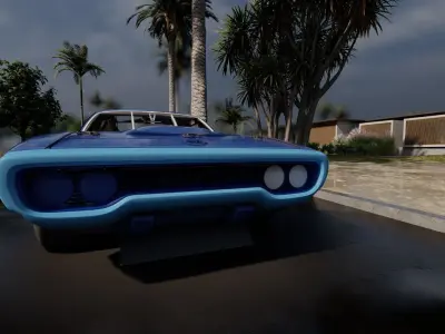Plymouth Road Runner 3D model