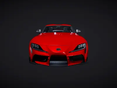 Car Sport Coupe 01 Active 3D model