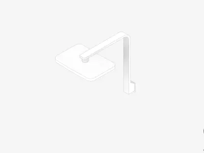 Shower - Head - Luxury - Garment Low-poly 3D model