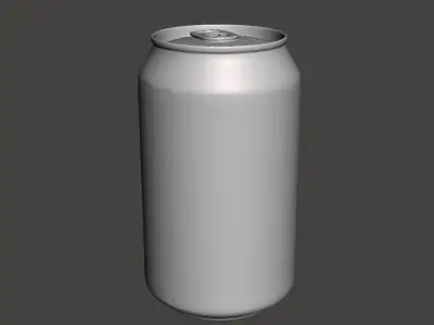 Real Softdrink Can 3D Scan 3D print model