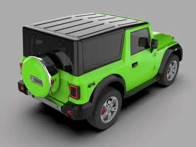 Mahindra Thar 3D model