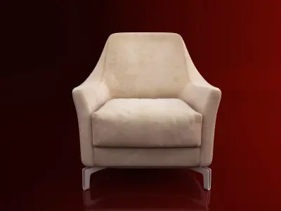 Dora high back 3D model