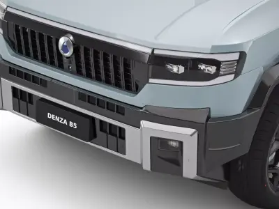 2026 BYD DENZA B8 with Interior 3D model