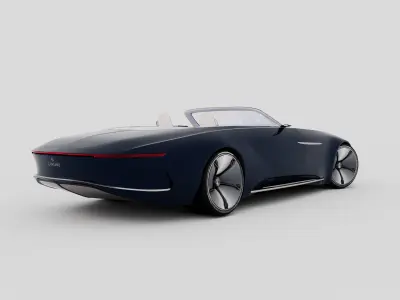 Mercedes Maybach Vision 6 Cabriolet 3D model