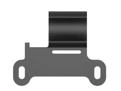 Bike Air Pump Mount 3D print model