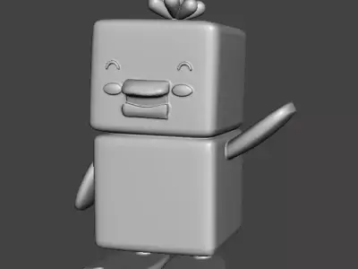 CHIRO THE CHICKEN FIGURE MODEL TOY STATUE ORNAMENT FOR KIDS 3D print model