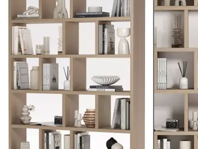 Rack 04 - Decor 39 Low-poly 3D model