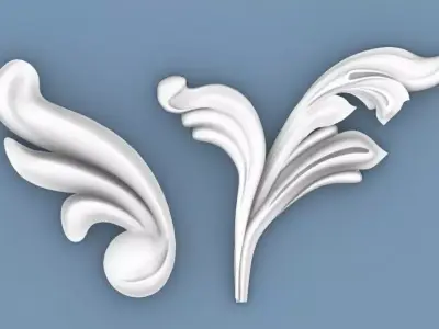 Decorative elements 3D print model