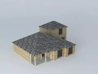 Luxury Cabin Free 3D model