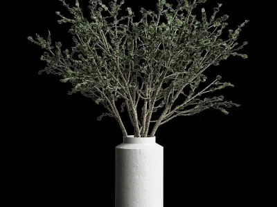 Bouquet Plant Set 02 Low-poly 3D model