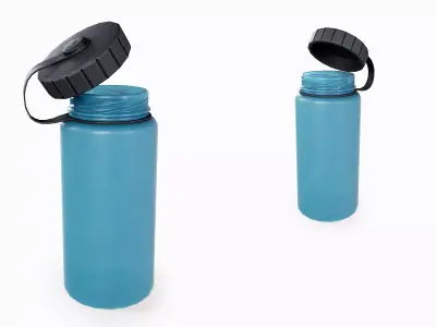 Sport Drinking Bottle Low-poly 3D model