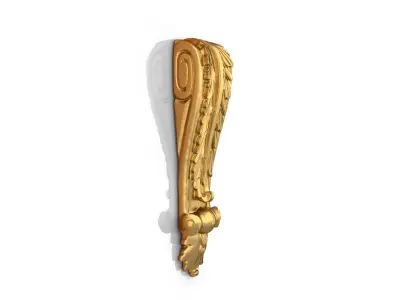 Classic decor ornament 169 3D model