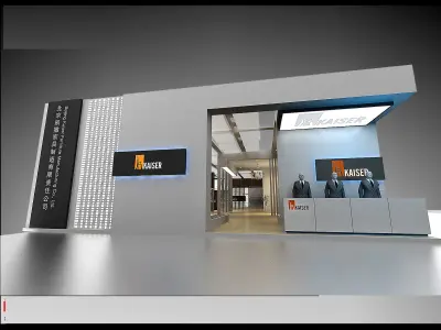 Exhibition - Area - 12X30-3DMAX2009-05 3D model