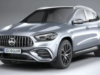 Mercedes-Benz GLA35 AMG 2024 3D model