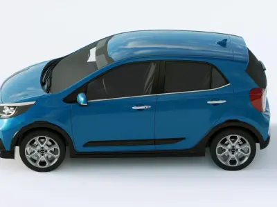 Kia Picanto X  2021 3D model