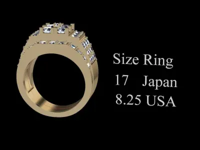 Ring Men D22 3D print model