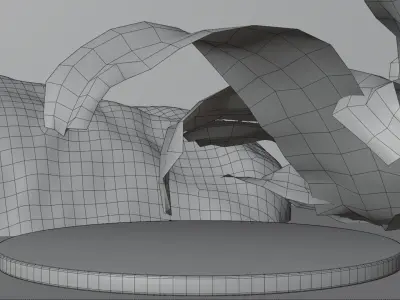 Display Podium 223923082024 3D model