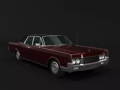 Lincoln Continental 1966 3D model