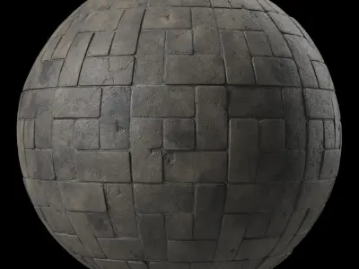 Pavement Materials 57- Sbsar Pbr 4k Seamless Texture