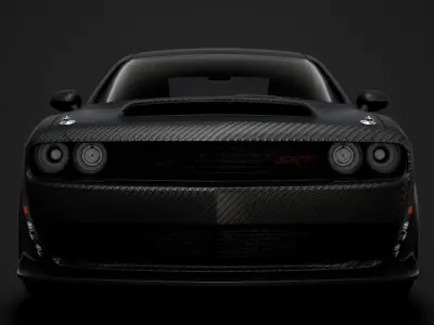 Dodge Challenger SRT Demon Carbon 2020 3D model